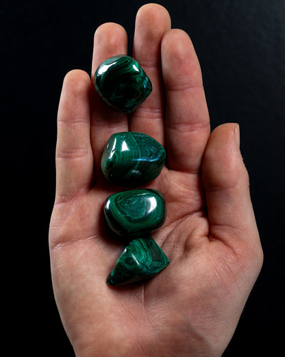 Malachite Tumbled Gemstone