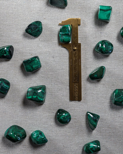 Malachite Tumbled Gemstone