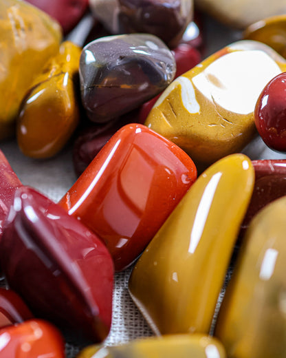 Mookaite Jasper Tumbled Gemstone
