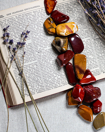 Mookaite Jasper Tumbled Gemstone