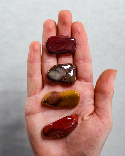 Mookaite Jasper Tumbled Gemstone