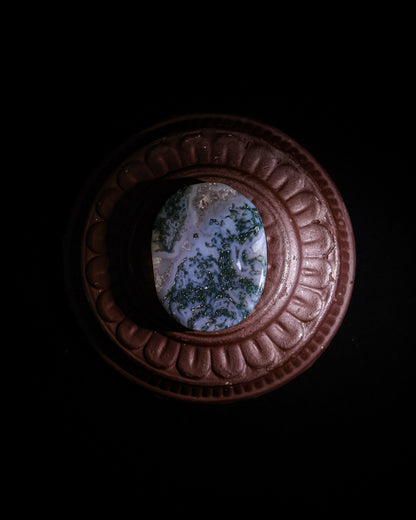 Moss Agate Worry Stone – Sage Spirits