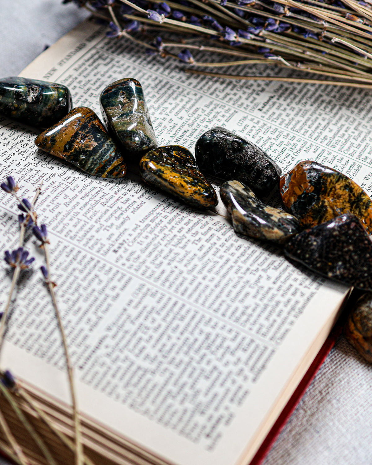Ocean Jasper (Sea) Tumbled Gemstone