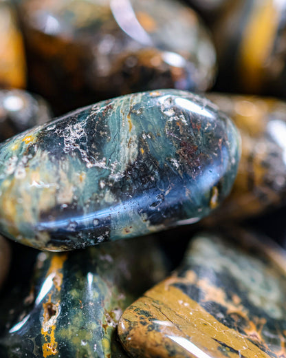 Ocean Jasper (Sea) Tumbled Gemstone