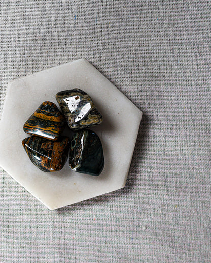 Ocean Jasper (Sea) Tumbled Gemstone
