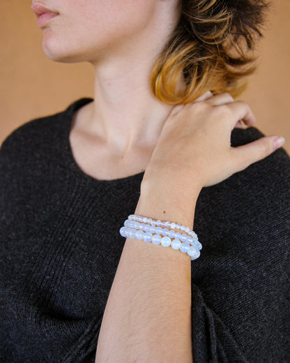 Opalite Beaded Bracelet