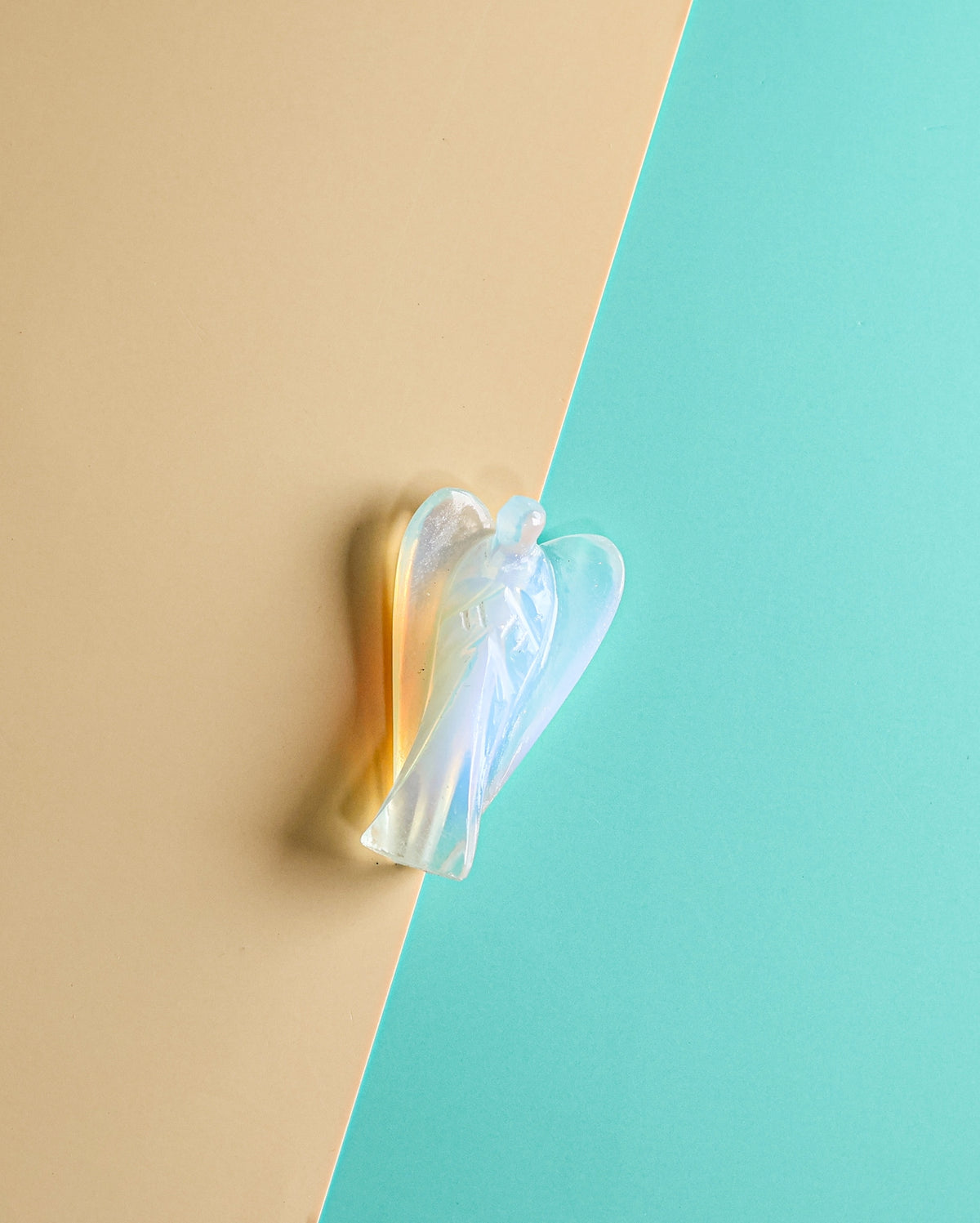Opalite Carved Angel – Sage Spirits