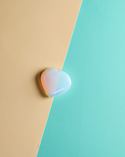 Opalite Puffy Heart – Sage Spirits