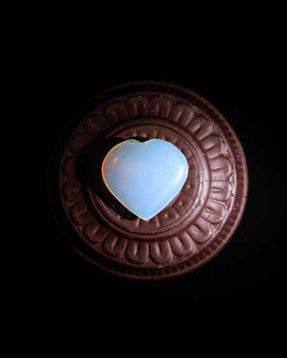 Opalite Puffy Heart – Sage Spirits