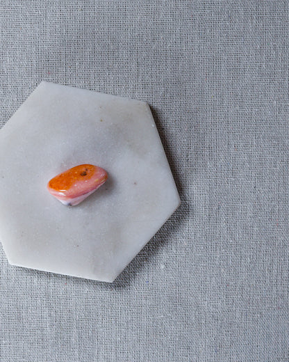 Pink Opal Tumbled Gemstone