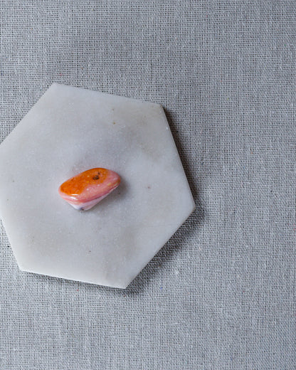 Pink Opal Tumbled Gemstone