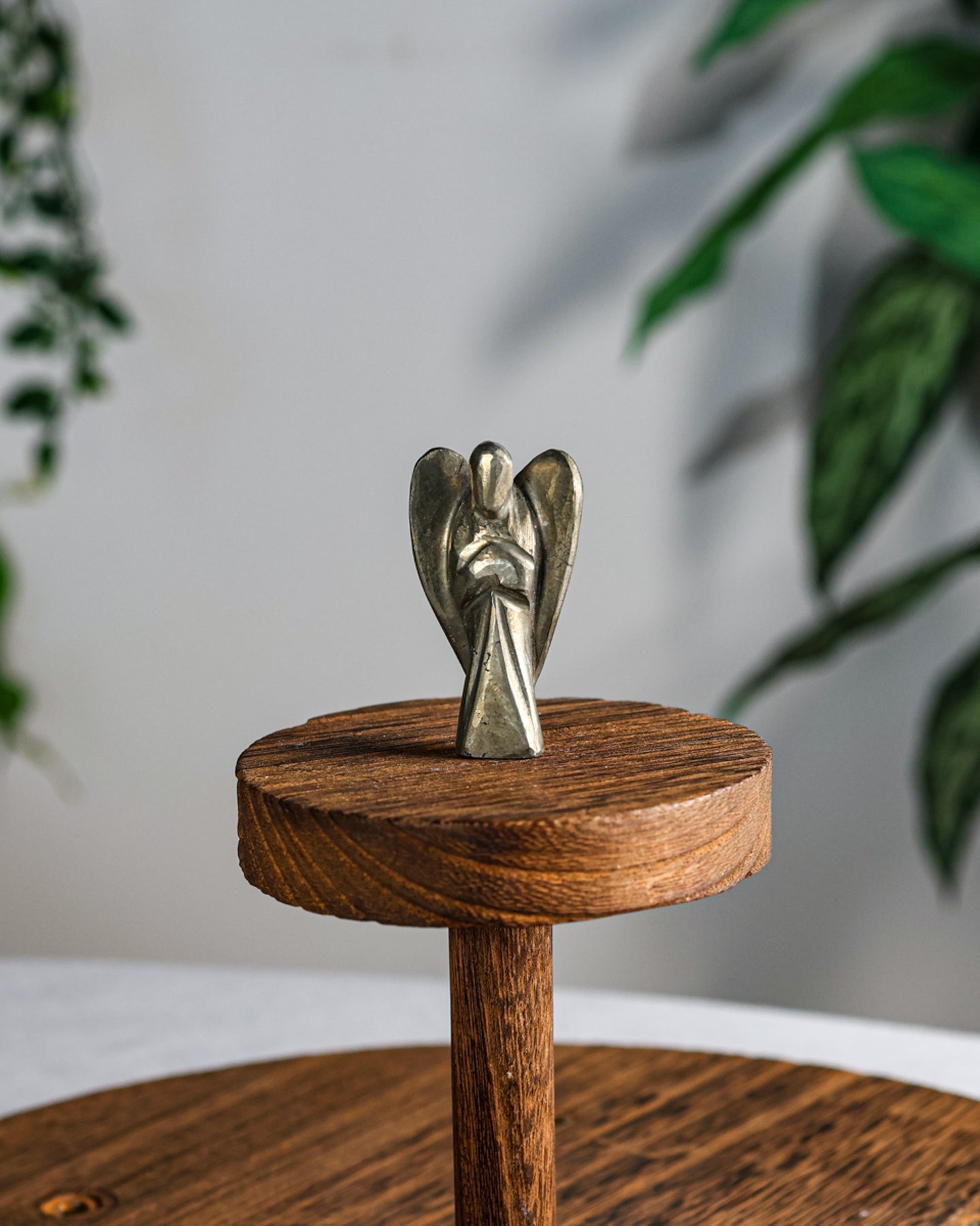 Pyrite Carved Angel