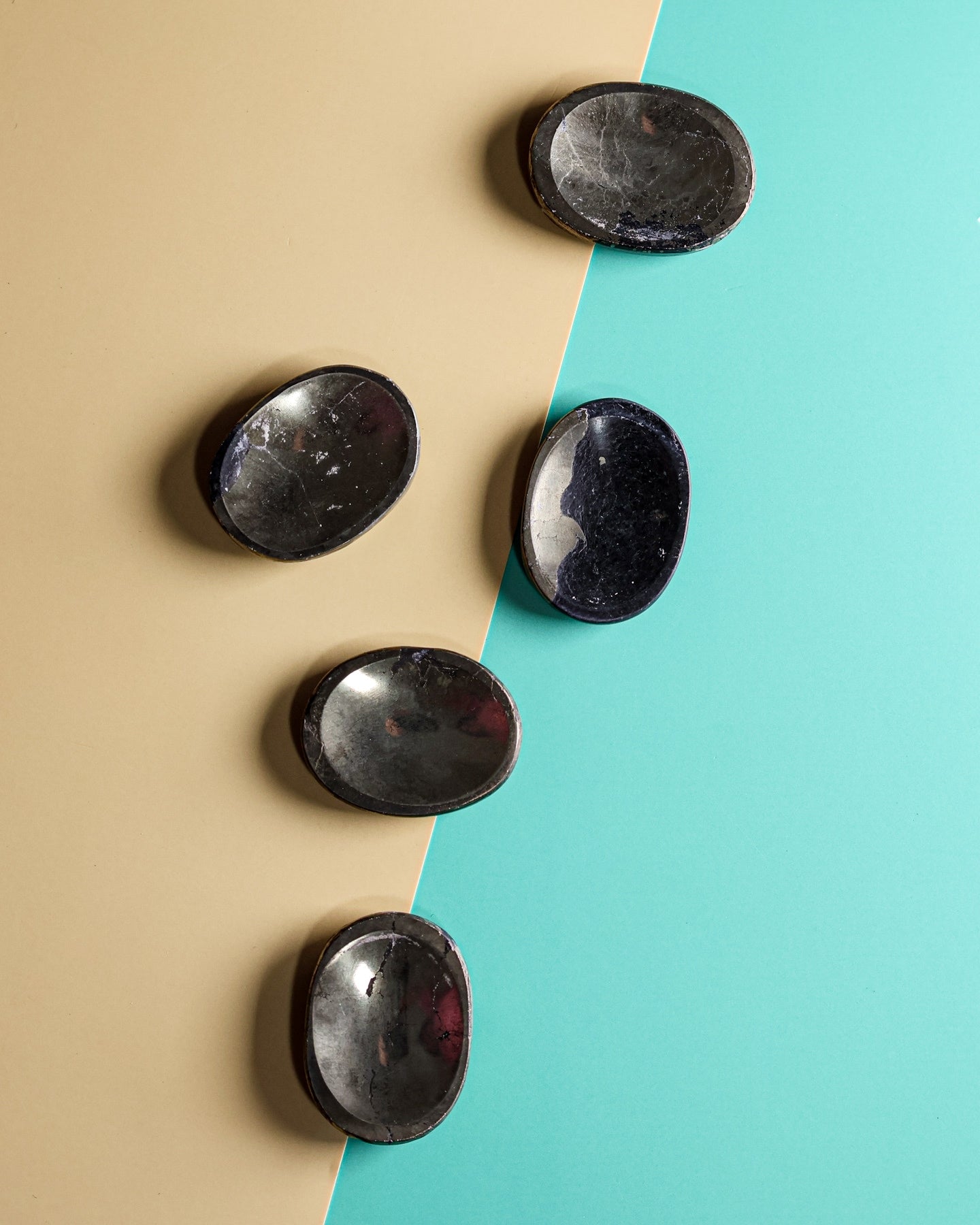 Pyrite Worry Stone