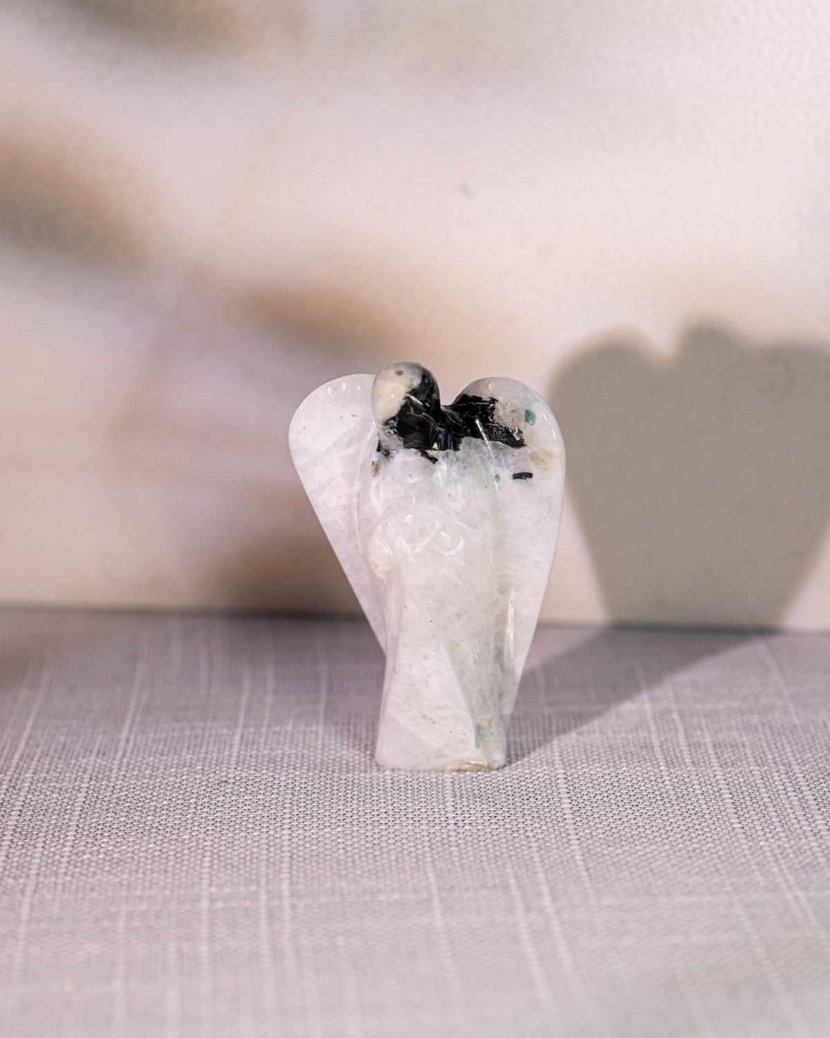 Rainbow Moonstone Carved Angel – Sage Spirits