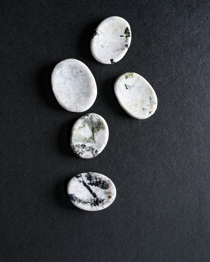 Rainbow Moonstone Worry Stone – Sage Spirits