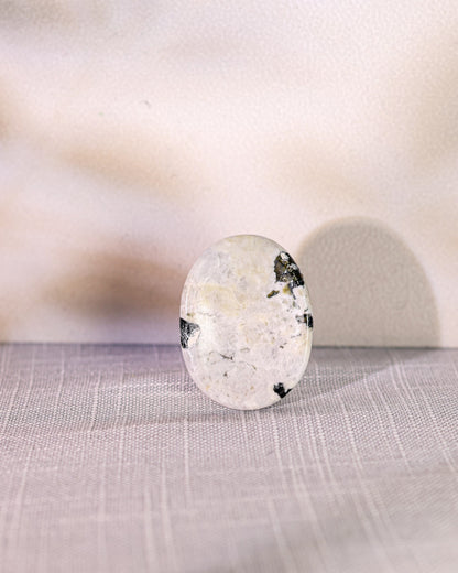 Rainbow Moonstone Worry Stone – Sage Spirits