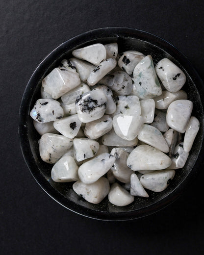 Rainbow Moonstone Tumbled Gemstone