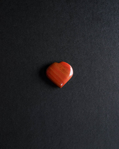 Red Jasper Puffy Heart – Sage Spirits