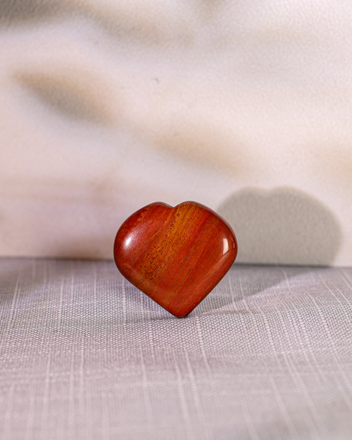 Red Jasper Puffy Heart – Sage Spirits
