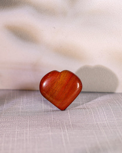 Red Jasper Puffy Heart – Sage Spirits