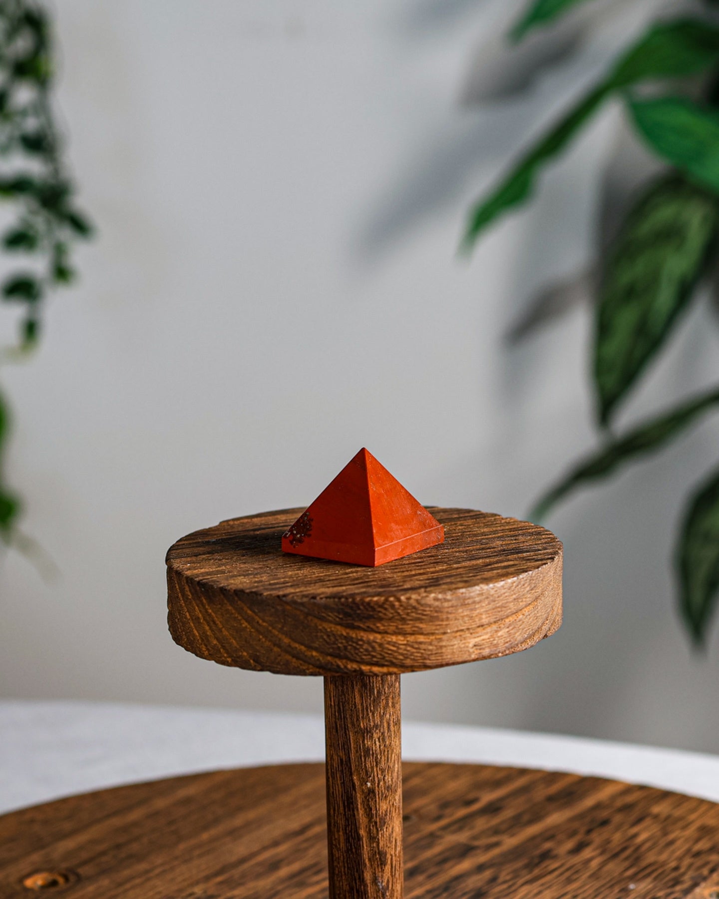 Red Jasper Pyramid