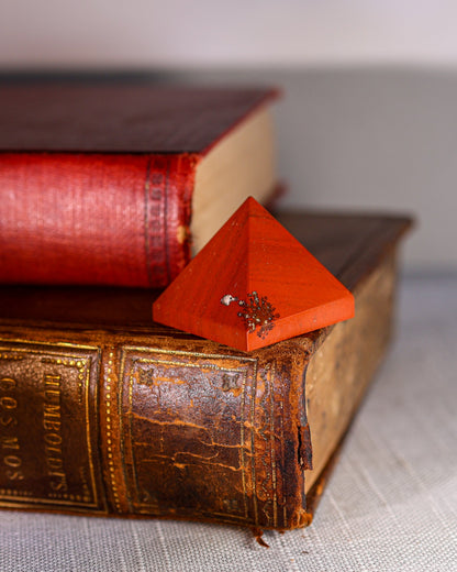 Red Jasper Pyramid – Sage Spirits