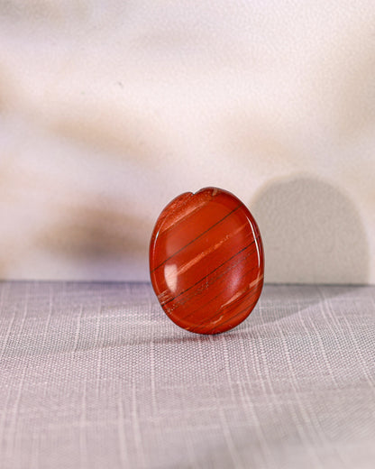Red Jasper Worry Stone – Sage Spirits