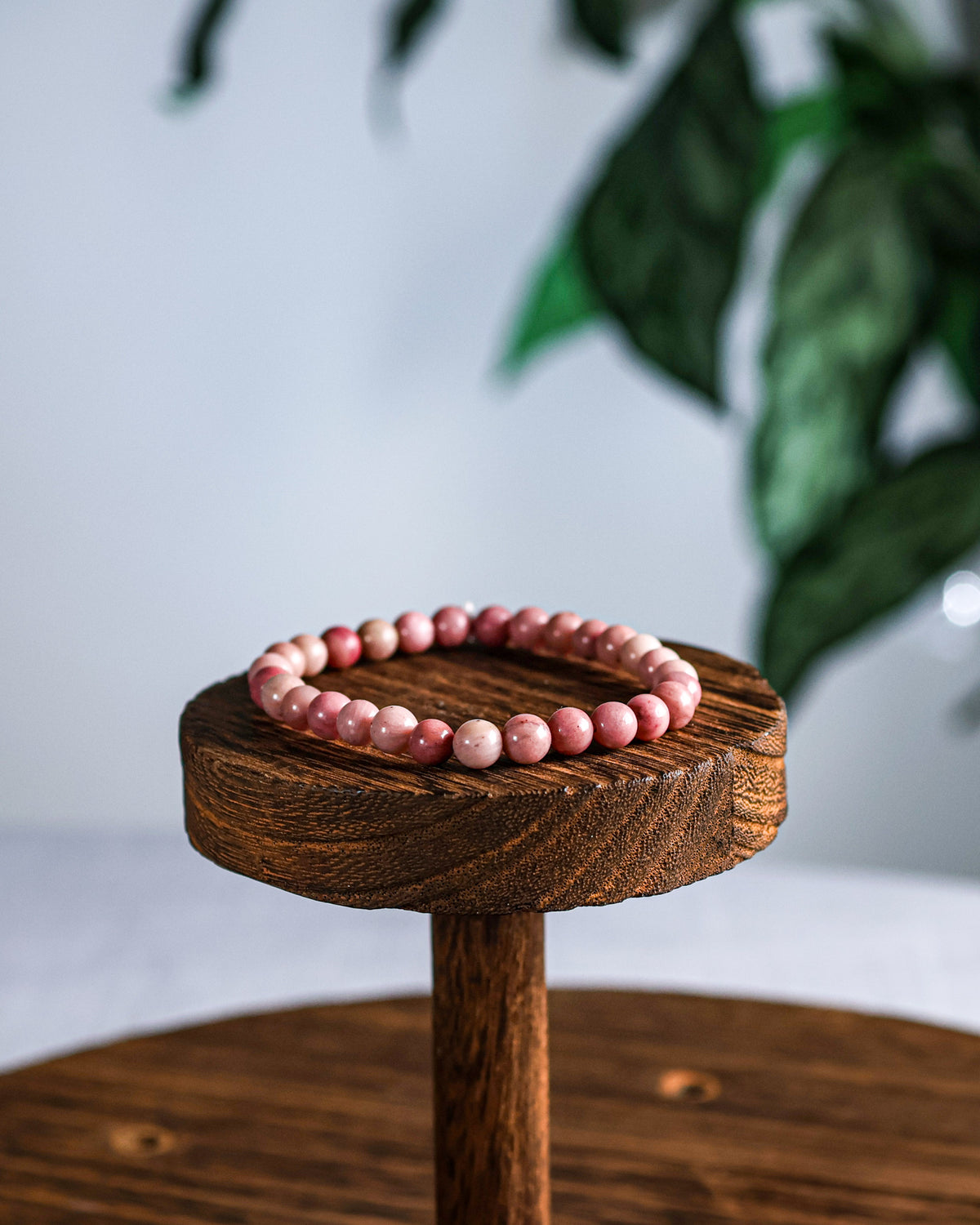 Rhodonite Bead Bracelet – Sage Spirits