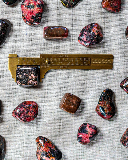 Rhodonite (Zimbabwe) Tumbled Gemstone