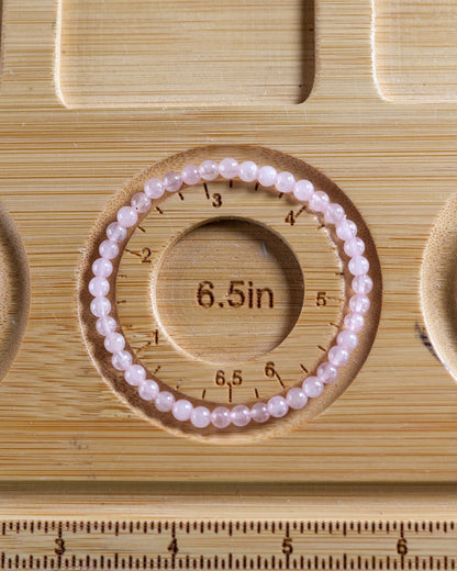 Rose Quartz Beaded Bracelet