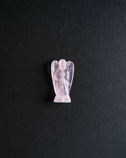 Rose Quartz Carved Angel – Sage Spirits