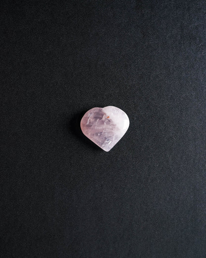 Rose Quartz Puffy Heart – Sage Spirits