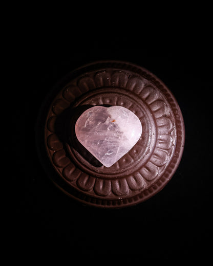 Rose Quartz Puffy Heart – Sage Spirits