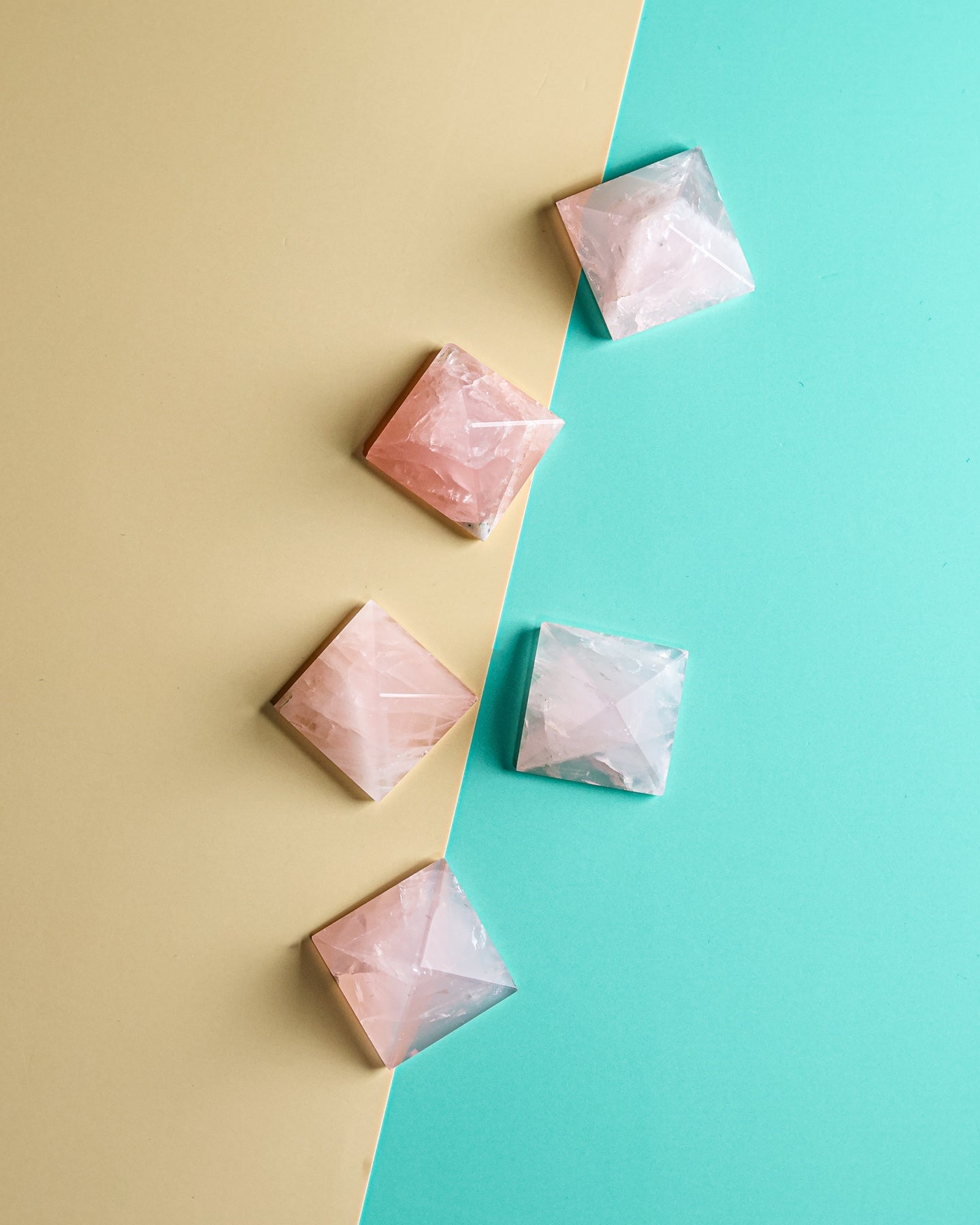 Rose Quartz Pyramid