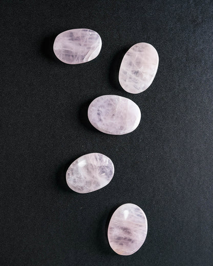 Rose Quartz Worry Stone – Sage Spirits