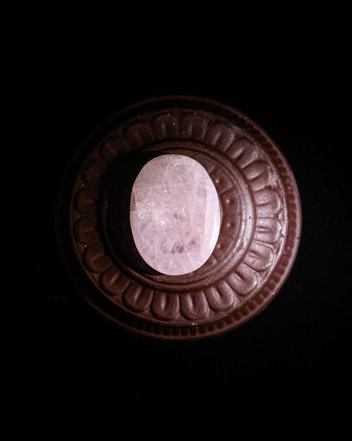 Rose Quartz Worry Stone – Sage Spirits