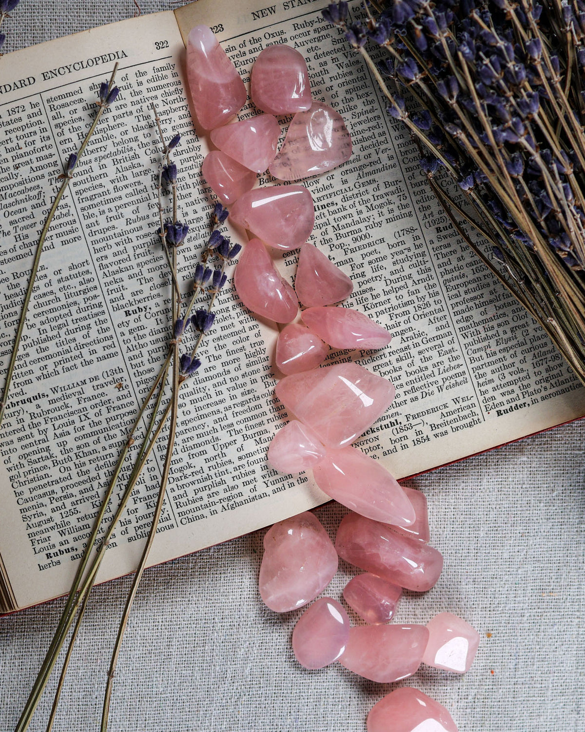 Rose Quartz Tumbled Gemstone
