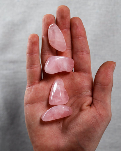 Rose Quartz Tumbled Gemstone