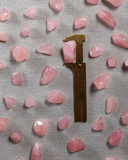 Rose Quartz Tumbled Gemstone