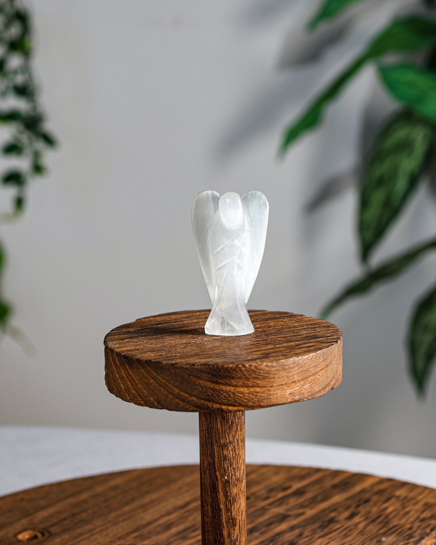Selenite Carved Angel