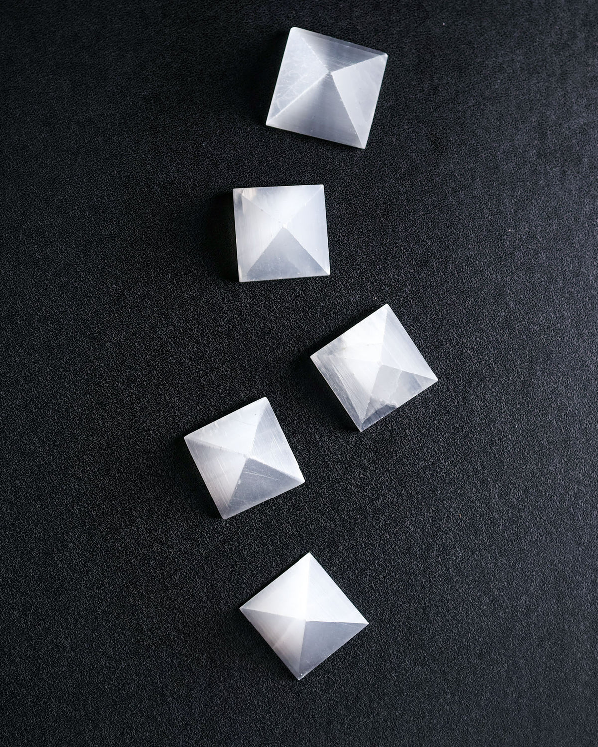 White Selenite Pyramid – Sage Spirits