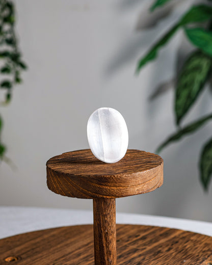 Selenite Worry Stone – Sage Spirits
