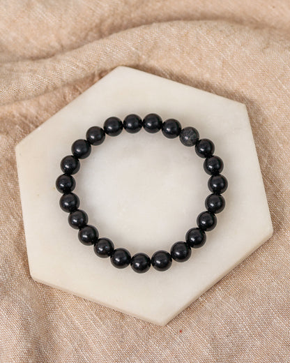 Shungite Beaded Bracelet