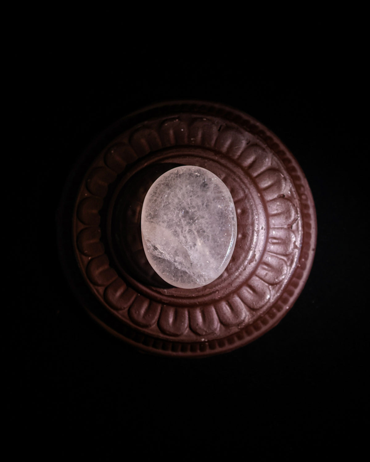 Smoky Quartz Worry Stone