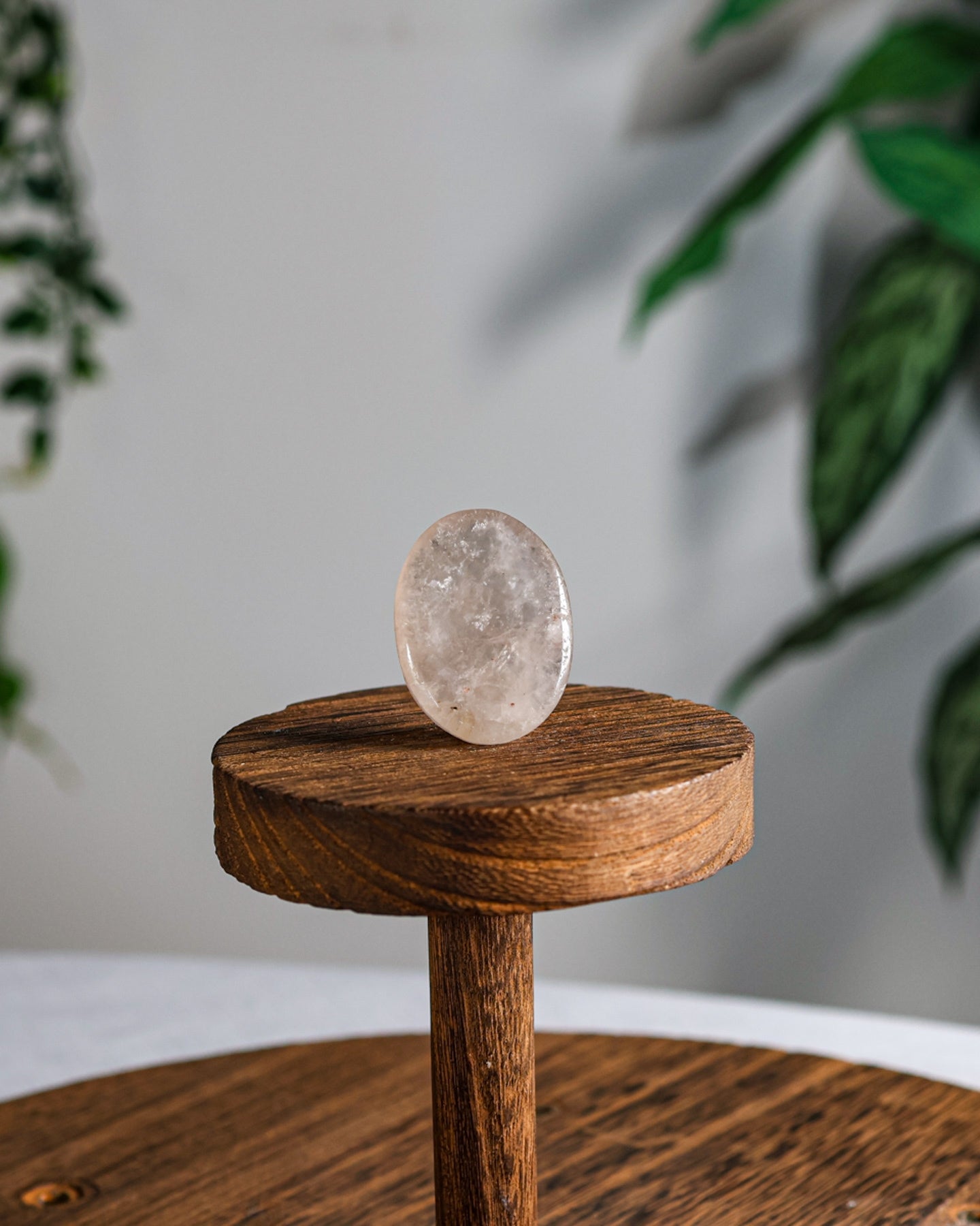 Smoky Quartz Worry Stone