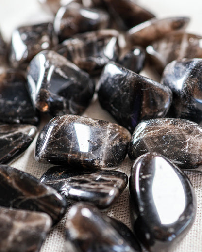 Smoky Quartz Tumbled Gemstone
