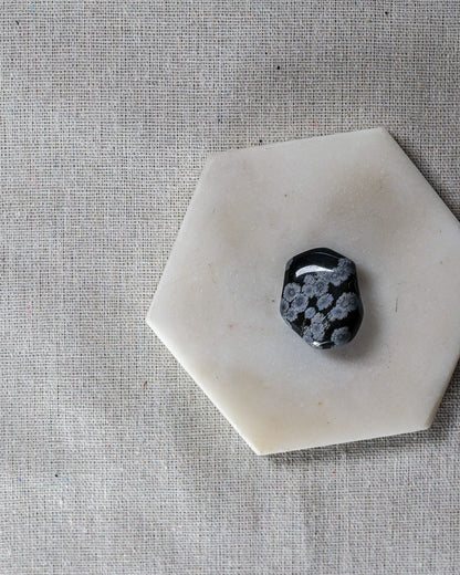 Snowflake Obsidian Tumbled Gemstone
