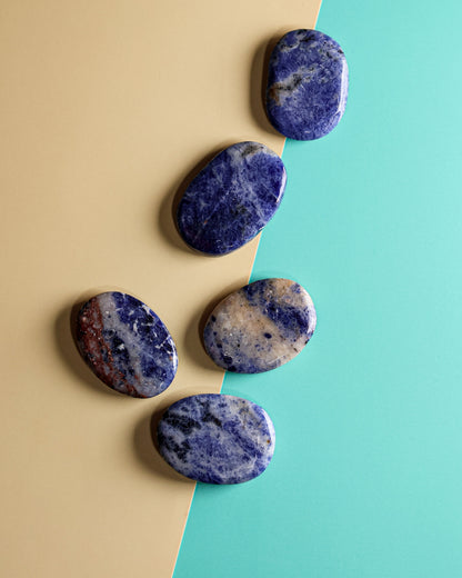 Sodalite Palm Stone – Sage Spirits