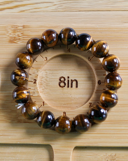 Tigers Eye Beaded Bracelet