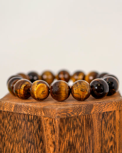 Tigers Eye Beaded Bracelet